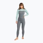 Moteriškas plaukimo kostiumas ROXY 4/3 mm Prologue Back Zip GBS Wetsuit ice green