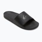 Vyriškos šlepetės Quiksilver Rivi Nubuck Slide black 1
