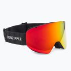 Snieglentės akiniai VonZipper Encore black satin/wildlife fire chrome