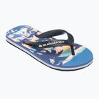 Vaikiškos šlepetės per pirštą Quiksilver Molokai Art 25 Youth fiery coronet blue tropicamo