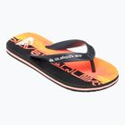 Vaikiškos šlepetės per pirštą Quiksilver Molokai Art 25 Youth fiery coral wordblock
