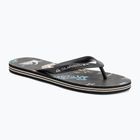 Vyriškos šlepetės per pirštą Quiksilver Molokai Art 25 black naturama