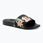 Moteriškos šlepetės ROXY Slippy II black/green print