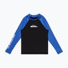 Vaikiški plaukimo marškinėliai ilgomis rankovėmis Quiksilver Everyday UPF50 black/nebulas blue