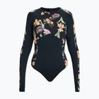 Moteriškas vientisas maudymosi kostiumėlis ROXY Fashion anthracite island escape