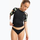 Moteriški plaukimo marškinėliai ROXY Lycra Printed anthracite island escape