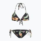 Moteriškas dviejų dalių maudymosi kostiumėlis ROXY Printed Beach Classics Tiki Tri anthracite island escape