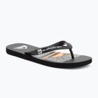 Vyriškos šlepetės per pirštą Quiksilver Java Art black 1