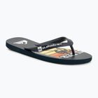 Vyriškos šlepetės per pirštą Quiksilver Java Art blue 5