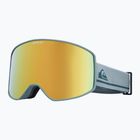 Snieglenčių akiniai Quiksilver Storm Dark Ivy/Clux ML Gold