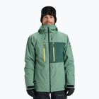 Vaikiška snieglenčių striukė Quiksilver Sycamore Solid 20K dark ivy
