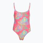 Vaikiškas vientisas maudymosi kostiumėlis ROXY Aquarella sangria sunset aquarella rg