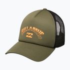 Vyriška kepurė su snapeliu Billabong Podium Trucker moss green