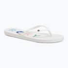 Moteriškos šlepetės per pirštą ROXY Sandy III white multi 1