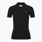 Moteriški polo marškinėliai Lacoste DF5377 black