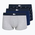 Vyriškos trumpikės Lacoste 5H1288 3-pak navy blue/white/silver ch