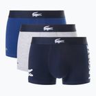 Vyriškos trumpikės Lacoste 5H1291 3-pak navy blue/white/silver ch