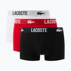 Vyriškos trumpikės Lacoste 5H2393 3 pack black/red/white