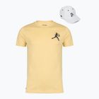 Vyriški marškinėliai + kepurė Lacoste TH1044 soya/white