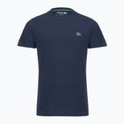 Vyriški teniso marškinėliai Lacoste TH0003 navy blue/white