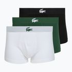 Vyriškos trumpikės Lacoste 5H5441 3 pack white/green/black