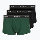 Vyriškos trumpikės Lacoste 5H1300 3 pack black/green