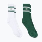 Kojinės Lacoste RA9189 Ankle 3-pak green/white