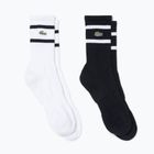 Kojinės Lacoste RA9189 Ankle 3-pak black/white