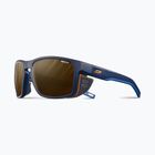 Akiniai nuo saulės Julbo Shield Reactiv Polarized matt dark blue/orange