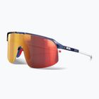 Akiniai nuo saulės Julbo Density Spectron shiny translucent dark blue/white/red
