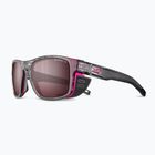 Akiniai nuo saulės Julbo Shield M Polarized HD shint translu gray/fluo pink
