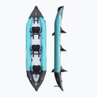 Trivietė pripučiama baidarė AQUADESIGN Koloa 400 cm blue/black