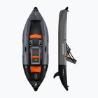 AQUADESIGN Koloa X'Perience 1 305 cm juoda/pilka pripučiama baidarė 1 asmeniui