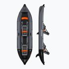 Dvivietė pripučiama baidarė AQUADESIGN Koloa X´Perience 2 360 cm black/grey
