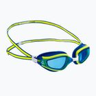 Aquasphere Fastlane mėlyni/geltoni/mėlyni plaukimo akiniai