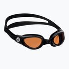 Aquasphere Kaiman juodi/juodi/gintariniai plaukimo akiniai
