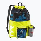 Plaukimo krepšys TYR Big Mesh Mummy Bag 40 l fluo/yellow