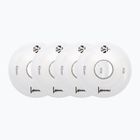 Ratukai riedučiams FR Skates Luminous Led Quad Wheel 62mm/85A Sixies 6LED X4 white