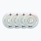Ratukai riedučiams FR Skates Luminous Led Quad Wheel 62mm/97A X4 white pearl
