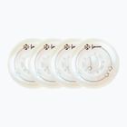 Ratukai riedučiams Luminous Led Wheels Duo 76mm/85A X4 white/pearl