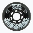 Ratukai riedučiams FR Skates Street Invaders Wheels 80mm/84A X4 black/black