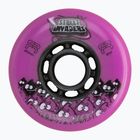 Ratukai riedučiams FR Skates Street Invaders Wheels 80mm/84A X4 pink/black