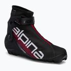 Vyriški bėgimo slidėmis batai Alpina N Combi black/white/red