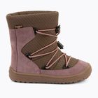 Vaikiški barefoot sniego batai Froddo Barefoot Tex Track Wool dark pink