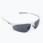Dviračių akiniai Alpina Tri-Effect 2.2 balti/juodi veidrodžiai/skaidrūs/oranžiniai veidrodžiai