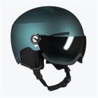 Alpina Arber Visor Q Lite slidinėjimo šalmas benzininis/žalias matinis