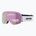 Slidinėjimo akiniai Alpina Slope Q-Lite S2 white matt/rose