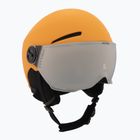 Vaikiškas slidinėjimo šalmas Alpina Zupo Visor Q-Lite burned/ yellow matt