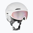 Slidinėjimo šalmas Alpina Oro QV Mips white matt/water pink