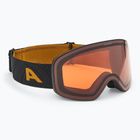 Slidinėjimo akiniai Alpina Ladis Q black/ gold matt/ gold